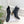 CD Icon Heeled Ankle Boot 80mm Black Calfskin