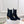 CD Icon Heeled Ankle Boot 80mm Black Suede