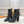 LV Silhouette Ankle Boots 100mm Black Monogram Jacquard Fabric