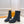 STIVALETTI TACCO BLOCK 5,5 CM IN VITELLO PEPPLE NERO