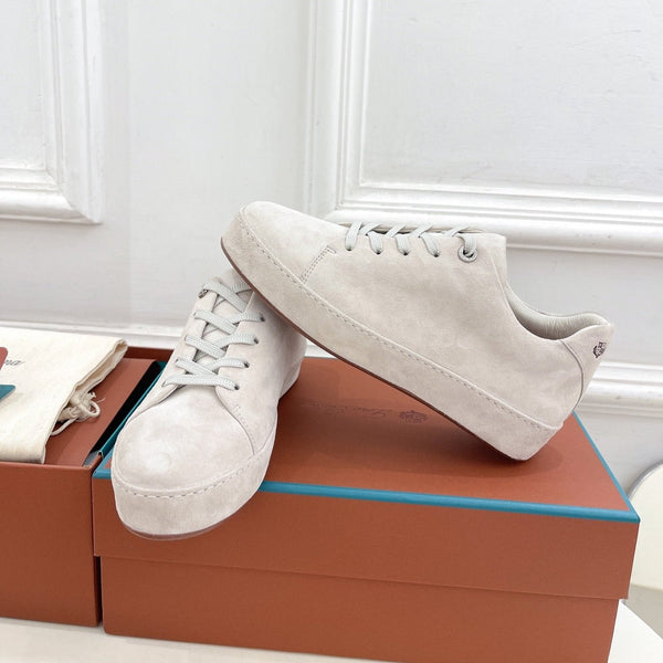 Sneaker LP Nuage in pelle scamosciata bianca 988279