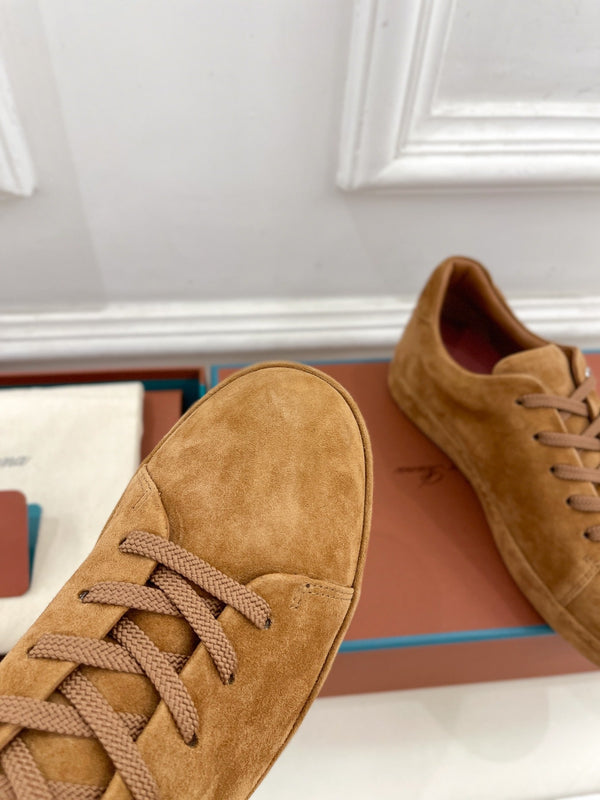 Sneaker LP Nuage in pelle scamosciata caramello chiaro 988295
