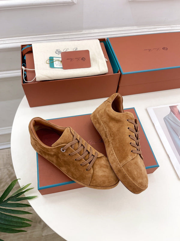 Sneaker LP Nuage in pelle scamosciata caramello chiaro 988295