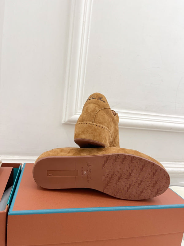 Sneaker LP Nuage in pelle scamosciata caramello chiaro 988295