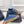 CD B33 Sneaker 30mm In Blue Monogram Denim Fabric 988199