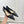 CD 25 Pump Flat Black Calfskin 307415