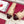 Valet Du Roi Slingback Pumps 20mm Beige Burgundy Goatskin 307483
