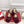 VT Garavani 25 Platform Ruby Red Suede 330965