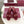 GG 26s Slide Sandal 5.5cm With Horsebit Burgundy Canvas 640298