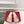 Vlogo Slides Pink Croc-Embossed Leather 746267