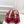 GG Janaya Platform Sandals 15.5cm Burgundy Suede 891838