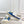MM 26s New Evolution Sneakers White Blue Canvas Calfskin 947487