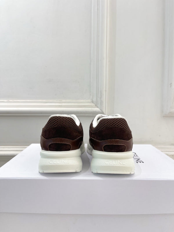CE 26s Runner Sneaker Coffee Mesh Suede 947583