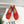 MM 26s Tabi Ballet Flats Red Lambskin 947490