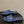 CC 26s Flat Sandals Dark Blue Canvas Sheepskin Double C 649505
