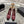 CC 26s High Heels Pump 85 Burgundy Black Sheepskin 627007