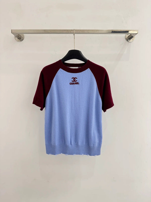 Chanel 2026 T-shirt à manches courtes en laine