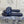 CD 26s Flat Slippers Navy Blue Monogram Canvas Rubber 648133