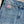 Chanel 2026 Jean Large Brodé Logo Strass Coton Bleu Clair 356994