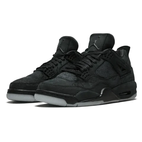 Nike Jordan 4 Retro Kaws Noir Velours