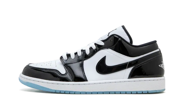 Nike Jordan 1 Black White Patent Leather Cowhide