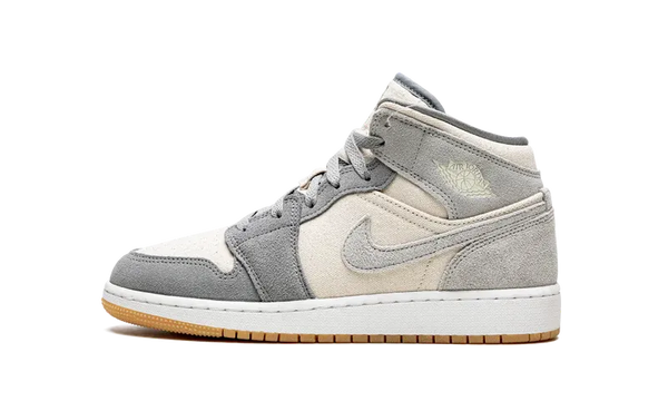 Nike Jordan 1 Mid SE Coconut Milk Particle Grey Suede
