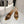 CL 26SS High-Heeled Slippers 100 Camel Brown Suede Sheepskin 636695
