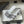 CC 26s Sandals 70 White Gray Sheepskin Rhinestones 649518