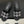 CC 26s Sandals 70 Black Sheepskin Rhinestones 649519