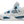 Nike Jordan 4 Retro Military Blue White Suede Leather