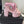 CC 26s Platform Sandals 75 Pink Sheepskin 650086