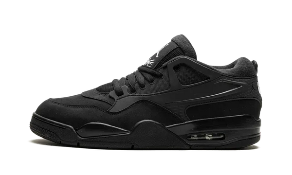 Nike Air Jordan 4 Black Suede Leather