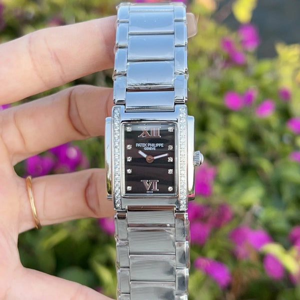 Montre Patek Philippe Twenty-Four 26,3mm à Cadran Noir