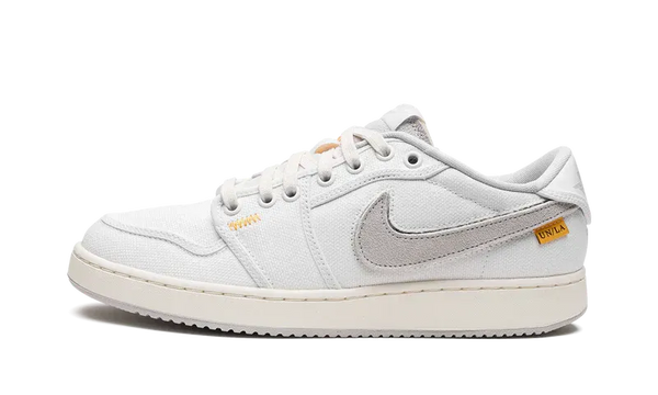 Nike Air Jordan 1 White Neutral Grey Suede Leather
