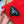 BEANIE HAT IN CHERRY RED WOOL 431358