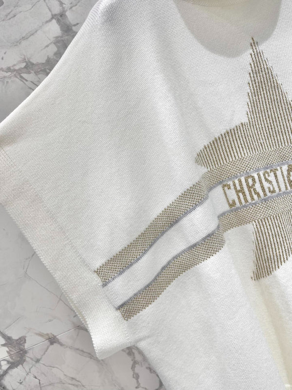 DIOR 25S TURTLENECK PONCHO SWEATER STYLE 383