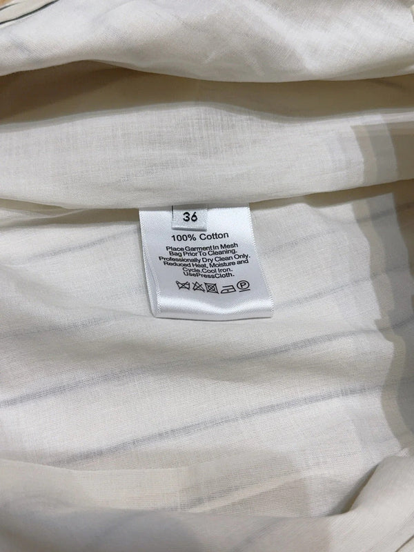 LV 25S VERTICAL STRIPED WIDE-LEG PANTS 0149