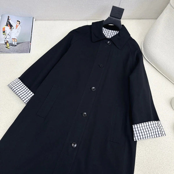 MIU MIU LONG TRENCH-COAT STYLE 664