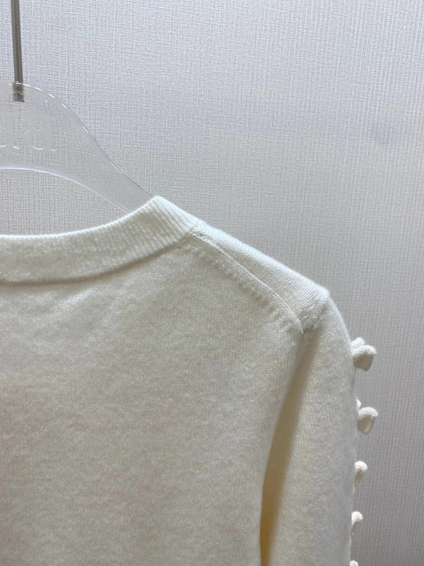 CHANEL CARDIGAN EN TRICOT RAS-DE-COU MANCHES COURTES 25S 317