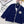 Cardigan en maille col V bleu marine laine cachemire CC 26 785160