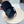 MM DISTRESSED FABRIC BASEBALL CAP IN BLACK WITH EMBROIDERED LOGO