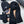 THREE-PIECES SET IN BLACK WOOL AND ACRYLIC 406558