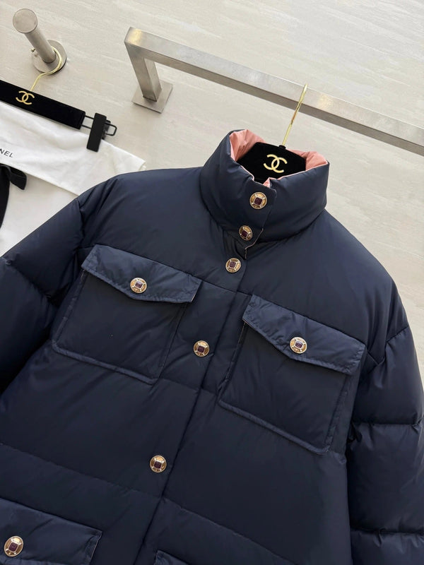 CHANEL MANTEAU LONG COCO NEIGE 25S 483