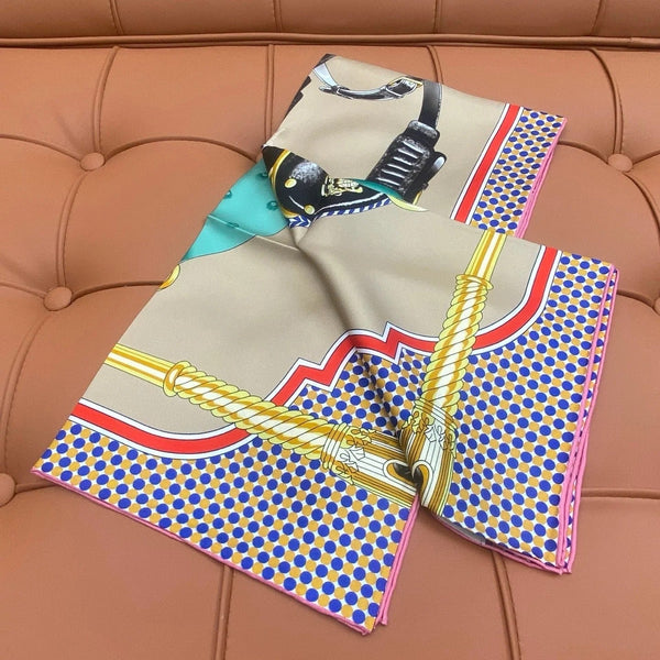 HERMES 25S SCARF 90 IN SILK 709678