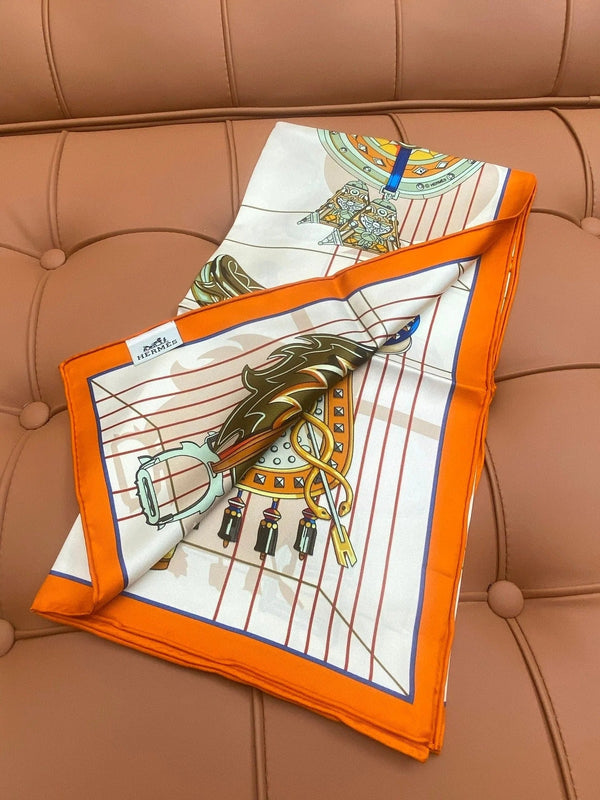 HERMES 25S SCARF 90 IN SILK 718480