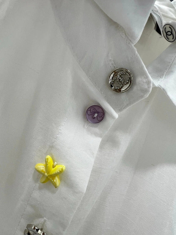 CHANEL WHITE SHIRT 269359