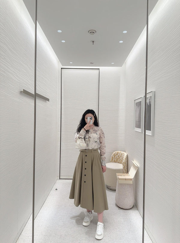 DIOR 25S A-LINE SKIRT 220699