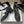 BALLERINES HAUTES MARY JANE 50 MM EN RAFIA NOIR