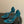 HM 25S HIGH-HEEL SANDAL 105 MM IN DARK BLUE SUEDE
