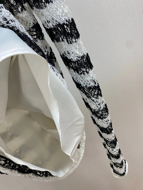 DIOR 25S MARINIERE RUFFLED SWEATER STYLE 174